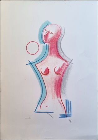 TOZZI MARIO Fossombrone 1895 - Francia 1979 "Senza titolo"