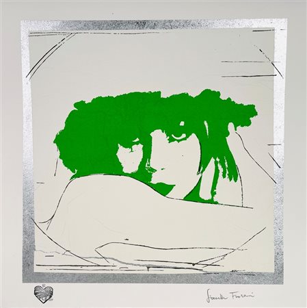 FIORONI GIOSETTA Roma 1932 "Doppio liberty verde luminoso"