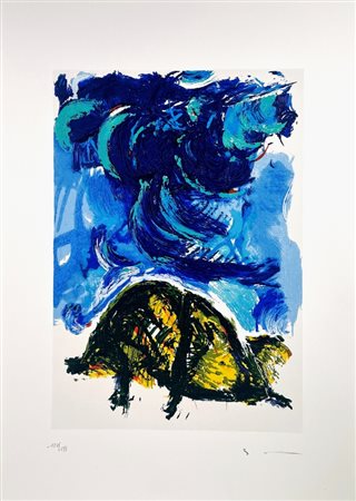 SCHIFANO MARIO Libia 1934 - Roma 1998 "Senza titolo"