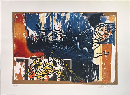 ROTELLA MIMMO Catanzaro 1918 - Milano 2006 "L'angelo cattivo"