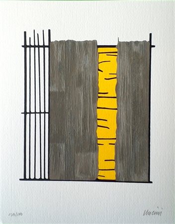 UNCINI GIUSEPPE Fabriano 1929 - Trevi 2008 "Giallo"