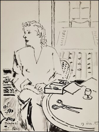 TAMBURI ORFEO Jesi 1910 - Parigi 1994 "Renèe"