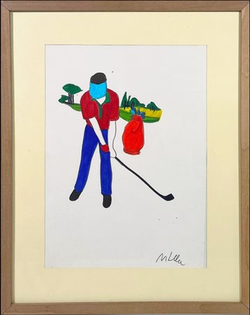 LODOLA MARCO Dorno 1955 "Senza titolo"