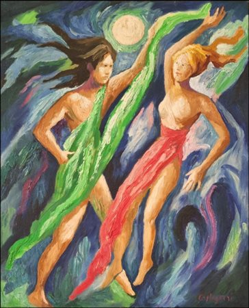 CASTAGNERI LUCIO Genova 1947 "Senza titolo"