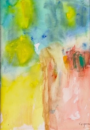 CORPORA ANTONIO Tunisi 1909 - Roma 2004 "La terra dei saraceni"