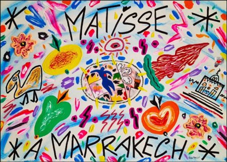 DONZELLI BRUNO Napoli 1941 "Matisse a Marrakech"