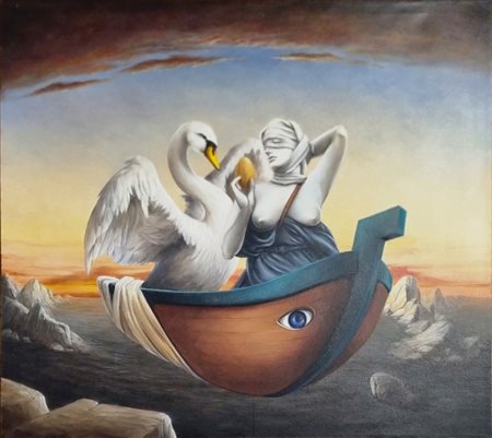 PALUMBO CIRO Zurigo 1965 "Giochi d'amore"