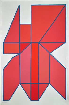 PERILLI ACHILLE Roma 1927 - Orvieto 2021 "L'attruppato"