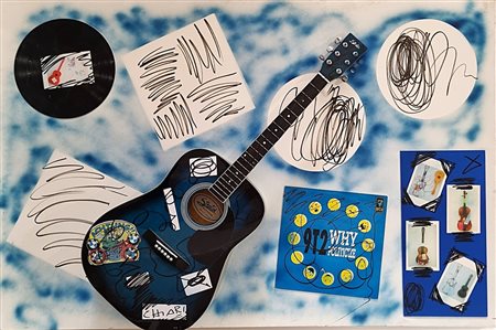 CHIARI GIUSEPPE Firenze 1926 - 2007 "Chitarra"