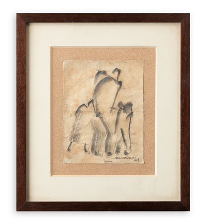 GIANDANTE X (1900-1984) - Senza Titolo, 1943