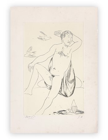 GIACOMO MANZÙ (1908-1991) - Senza Titolo