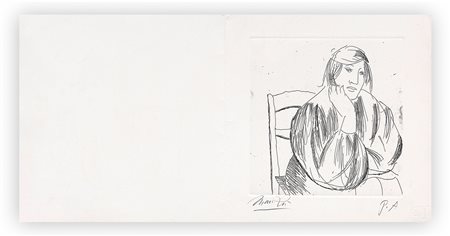 GIACOMO MANZÙ (1908-1991) - Senza Titolo