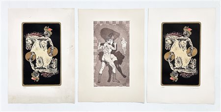 GIUSEPPE (BEPPE) MADAUDO (1950) - Lotto unico composto da 3 acqueforti