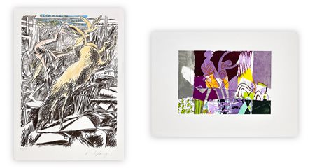 AUTORI VARI (FAZZINI E AVENALI) - Lotto unico composto da 2 opere grafiche