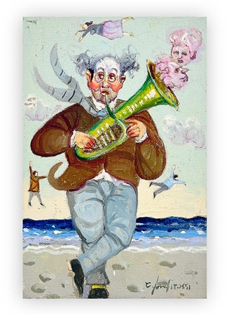 ROBERTO FONTIROSSI (1940) - Sonatore di trombone