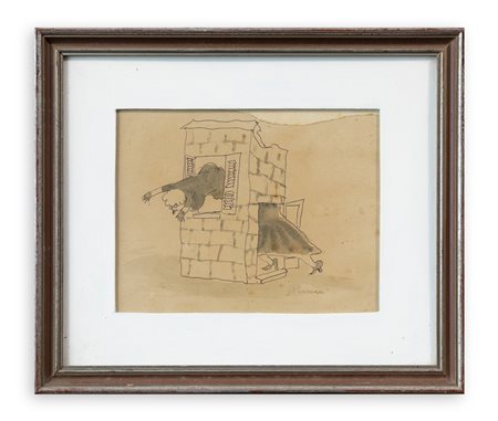 MINO MACCARI (1898-1989) - Senza Titolo