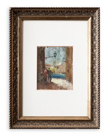 ALDO BERGAMINI (1903-1981) - Notturno, 1938