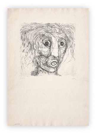 ENRICO BAJ (1927-2003) - Senza Titolo