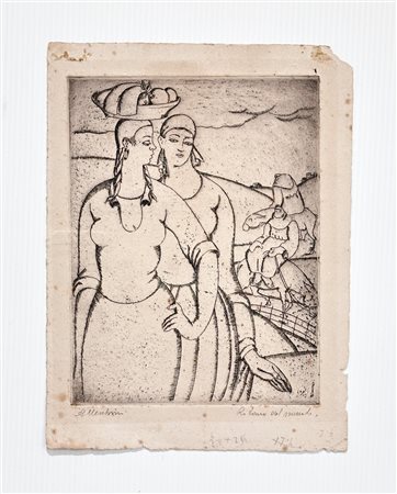 GIOVANNI MESCHINI (1888-1977) - Senza Titolo