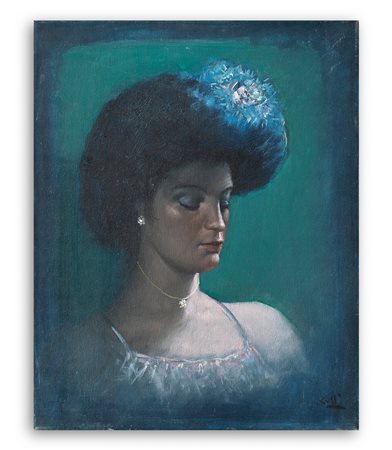 MARIO RUSSO (1925-2000) - Testa di donna