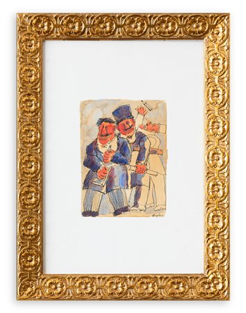 FRANZ BORGHESE (1941-2005) - Senza Titolo