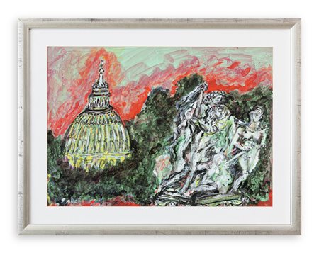 PIERO GAULI (1916-2012) - Cupola con scultura