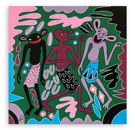 GEORGE LILANGA (1934-2005) - Senza Titolo