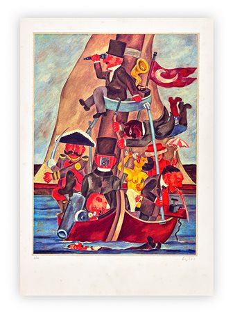 FRANZ BORGHESE (1941-2005) - Senza Titoo