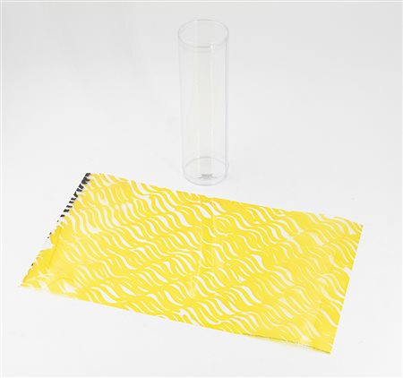 CARLA ACCARDI (1924-2014) - Senza Titolo (Rotolo giallo)