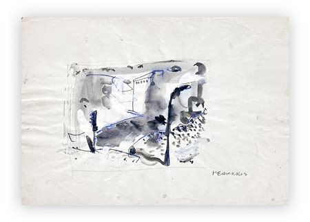 KLAUS KARL MEHRKENS (1955) - Senza Titolo