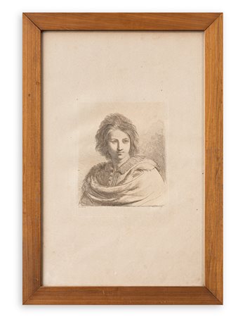 FRANCESCO BARTOLOZZI (1728-1815) - Senza Titolo (Ritratto di giovane uomo)