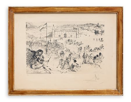 SALVADOR DALÌ (1904-1989) - Couronnement du roi d’Espagne 1963