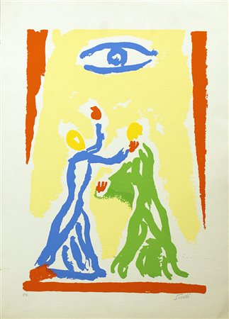 VIRGILIO GUIDI, "Sguardo dall'alto", anni '70