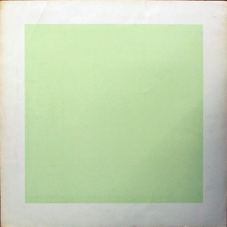 ANONIMO, "Quadrato verde", anni '70