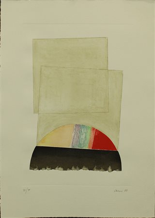EUGENIO CARMI, "Composizione verticale", 1999