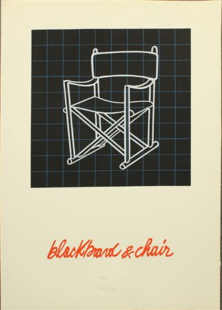 FABIO DE POLI, Blackboard & chair