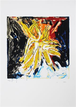 MARIO SCHIFANO "Pannocchie"