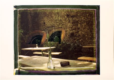 MAURIZIO GALIMBERTI, "Interno di un locale", anni 2000