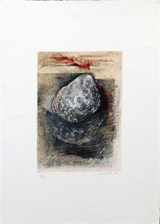 GIUSEPPE MARTINELLI, "Scoglio", 1988