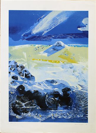 GIUSEPPE MARTINELLI, "Mare in tempesta", 1987