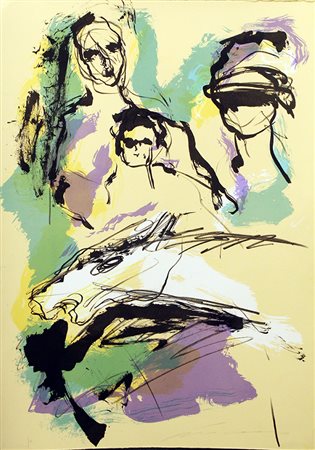 ERNESTO TRECCANI, "Personaggi", anni '80