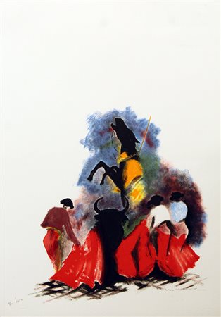 JOSE' GUEVARA, Corrida e cavallo, anni '90