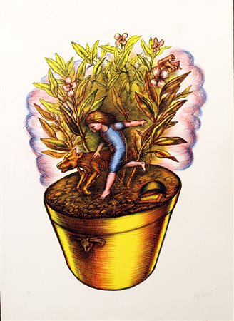 TINO VAGLIERI, "Ricordo d'un giorno di primavera", 1981