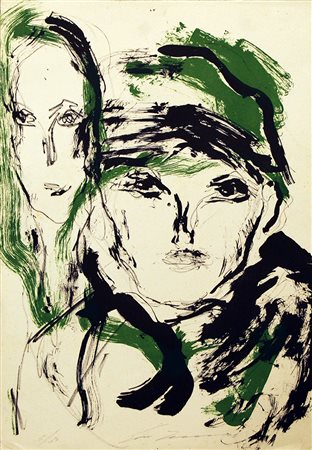 ERNESTO TRECCANI, "Donne", anni '80