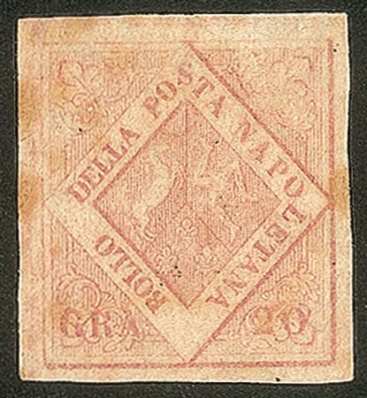 Antichi Stati Italiani - Napoli - 1858 gr.20 rosa chiaro II tavola (13)