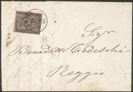 Antichi Stati Italiani - Parma - Lettera da PARMA 19 GENN 57