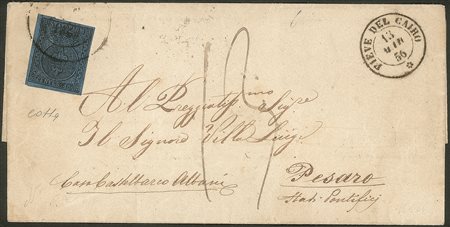 Antichi Stati Italiani - Parma - Lettera spedita da PARMA 12 MARZO 1856