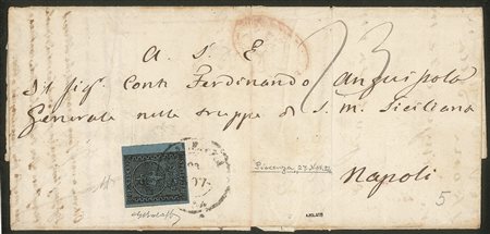 Antichi Stati Italiani - Parma - Lettera per il Regno di Napoli