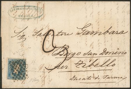 Antichi Stati Italiani - Sardegna - Lettera da Genova del 10 novembre 1852