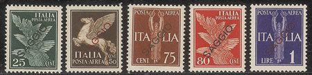 Regno - Vittorio Emanuele III - 1930/1932 - Insieme di 8 valori dell'Imperiale Aerea + Espressi (10/14 + 16 + 15/16)
